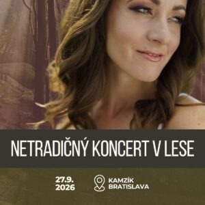 Netradičný koncert v lese produkt