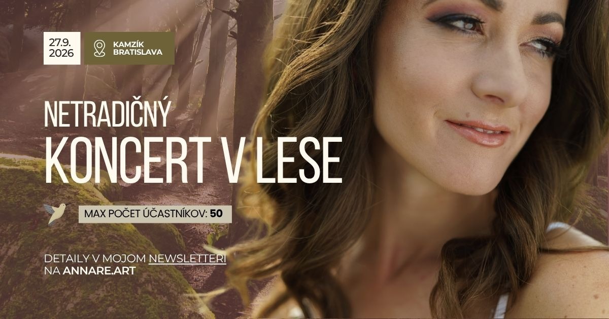 Netradičný koncert v lese 2026